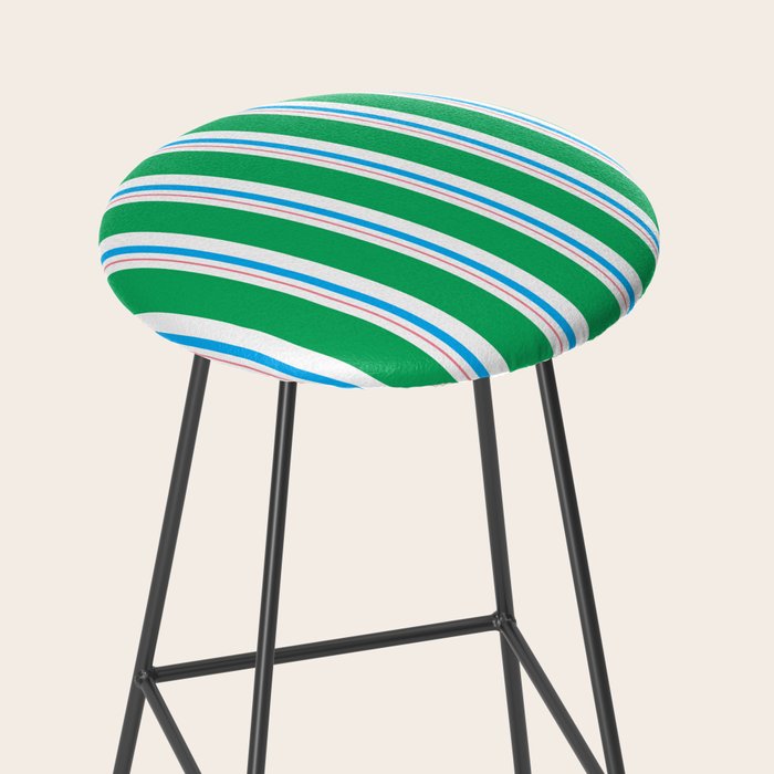 Minimal stripe Stool Gallery Image 2