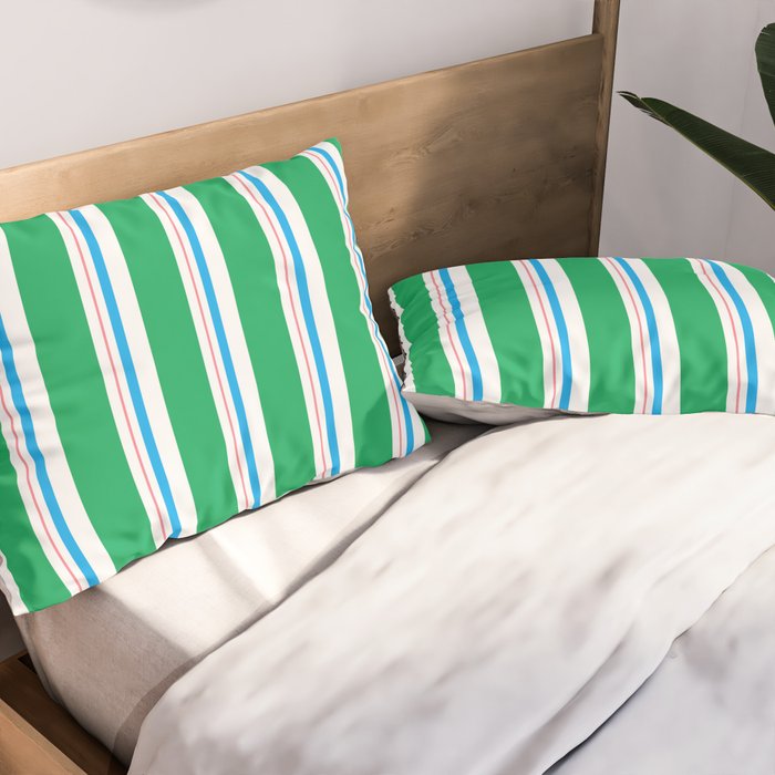 Minimal stripe Pillow Sham Gallery Image 2