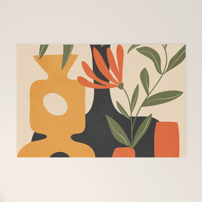 Shapes in Bloom 3 Welcome Mat Gallery Image 1