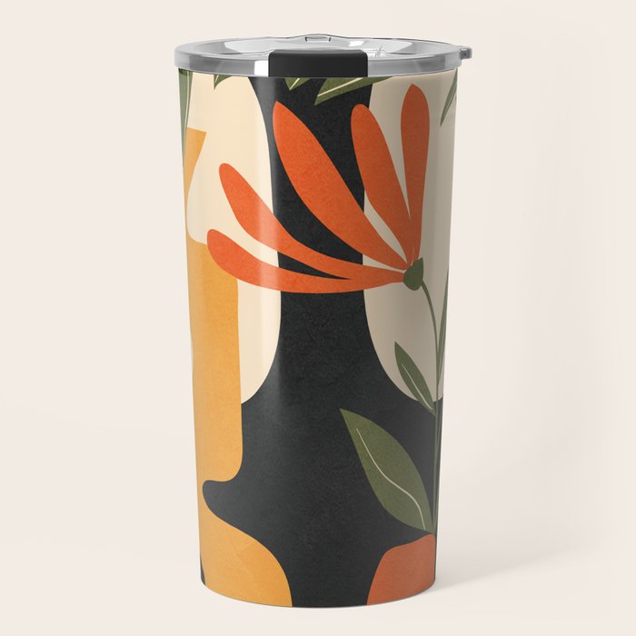 Shapes in Bloom 3 Travel Mug Gallery Image 1