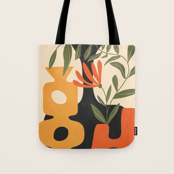 Shapes in Bloom 3 Tote Bag Gallery Image 1
