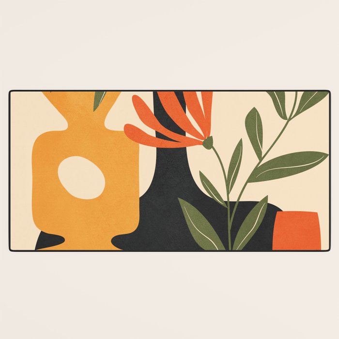 Shapes in Bloom 3 Desk Mat Gallery Image 3