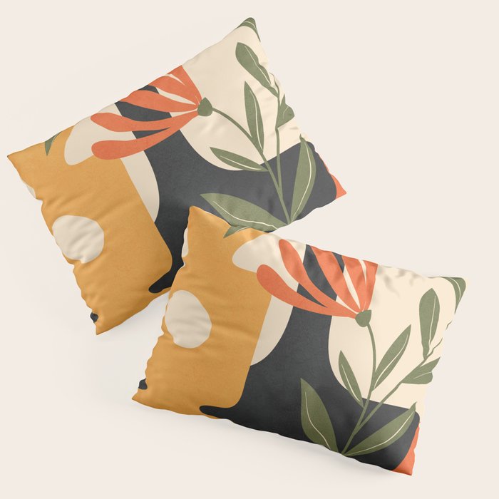 Shapes in Bloom 3 Pillow Sham Gallery Image 3