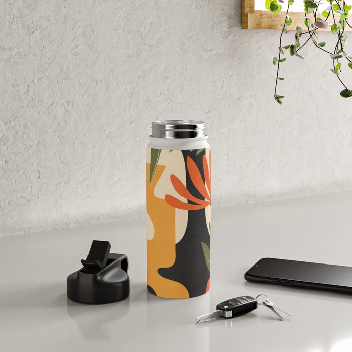 Shapes in Bloom 3 Water Bottle Gallery Image 4