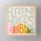 Rain Makes Rainbows Mini Art Print Gallery Image 1
