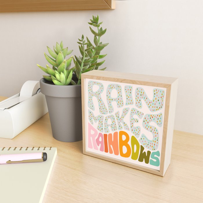 Rain Makes Rainbows Mini Art Print Gallery Image 2