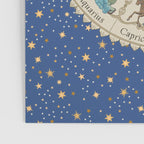 Vintage Astrology Zodiac Wheel Poster Gallery Image 3