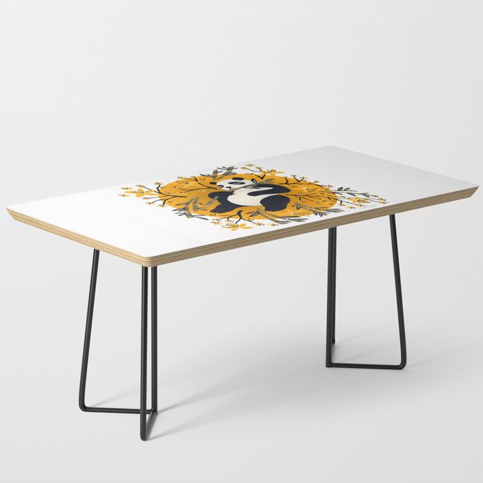 Panda Vibes - Marigold Palette Coffee Table Gallery Image 1