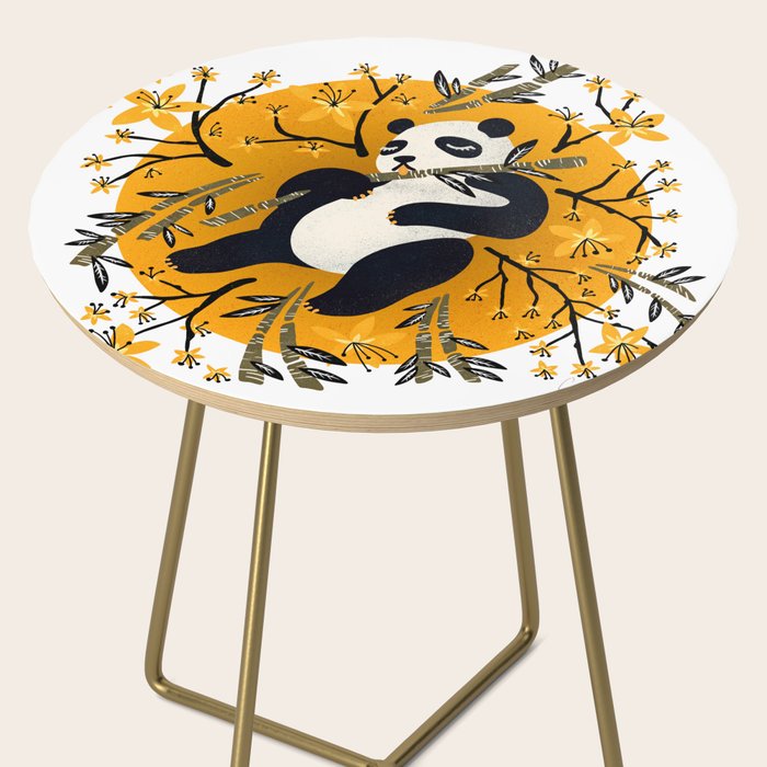 Panda Vibes - Marigold Palette Side Table Gallery Image 2