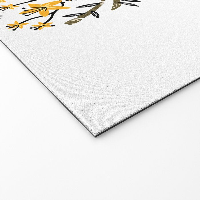 Panda Vibes - Marigold Palette Welcome Mat Gallery Image 2