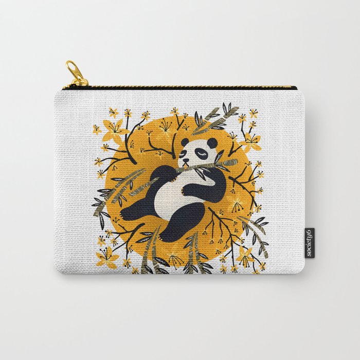 Panda Vibes - Marigold Palette Carry All Pouch Gallery Image 1