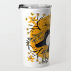 Panda Vibes - Marigold Palette Travel Mug Gallery Image 3
