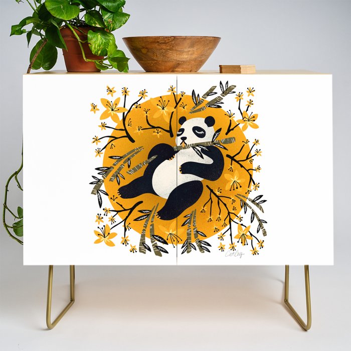Panda Vibes - Marigold Palette Credenza Gallery Image 1