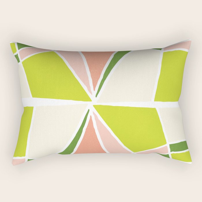 kaleidoscope mountain Rectangular Pillow Gallery Image 1