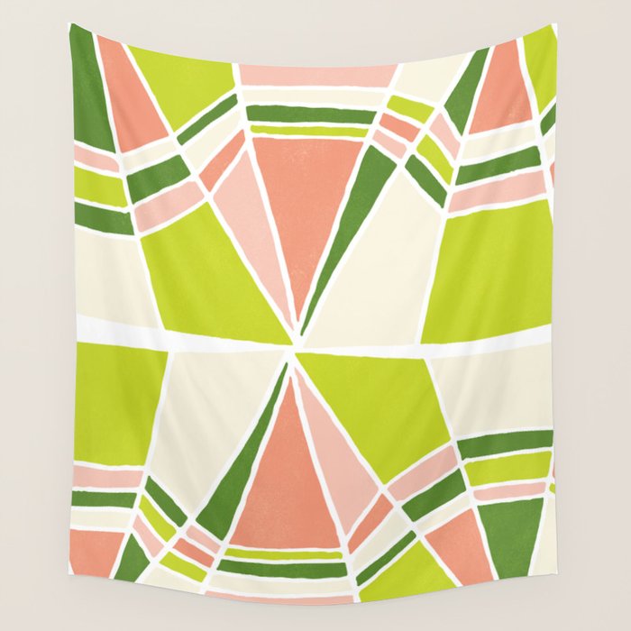 kaleidoscope mountain Wall Tapestry Gallery Image 4