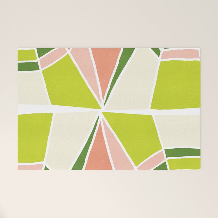 kaleidoscope mountain Welcome Mat Gallery Image 1