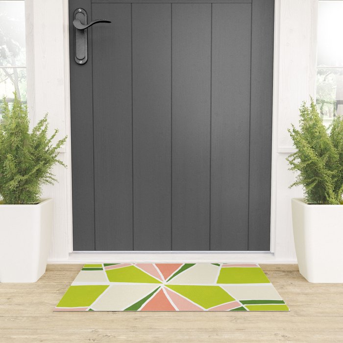 kaleidoscope mountain Welcome Mat Gallery Image 3