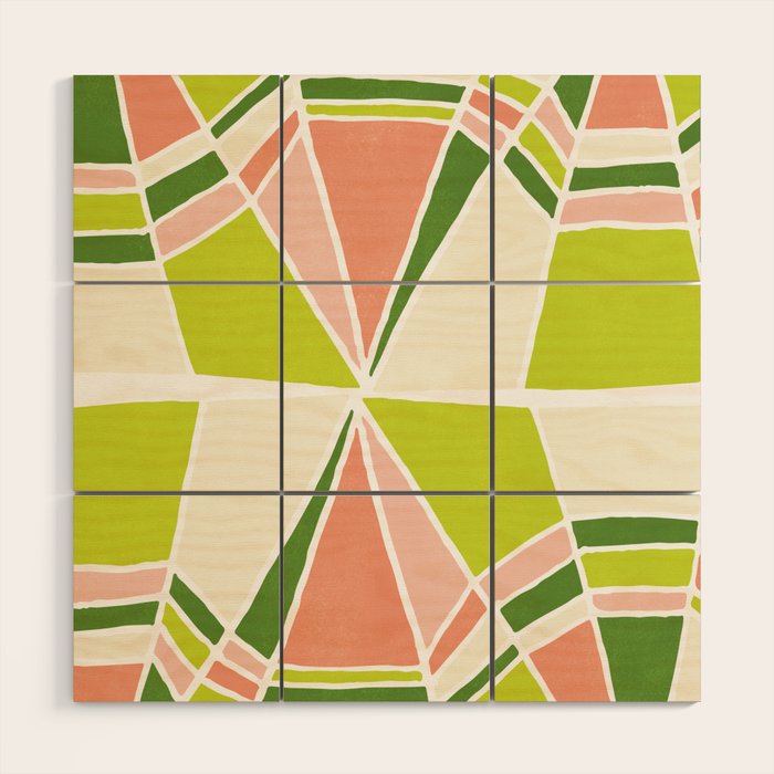 kaleidoscope mountain Wood Wall Art Gallery Image 1