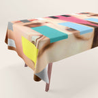 Portrait With A Spectrum 3 Tablecloth Gallery Image 1