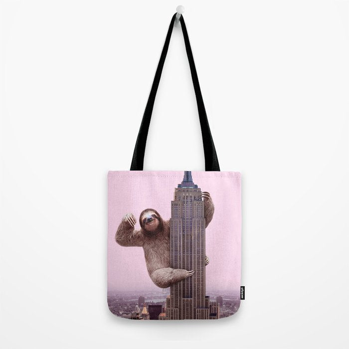 KING SLOTH Tote Bag Gallery Image 2