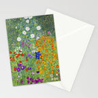 Flower Garden - Gustav Klimt Stationery Card Gallery Image 2