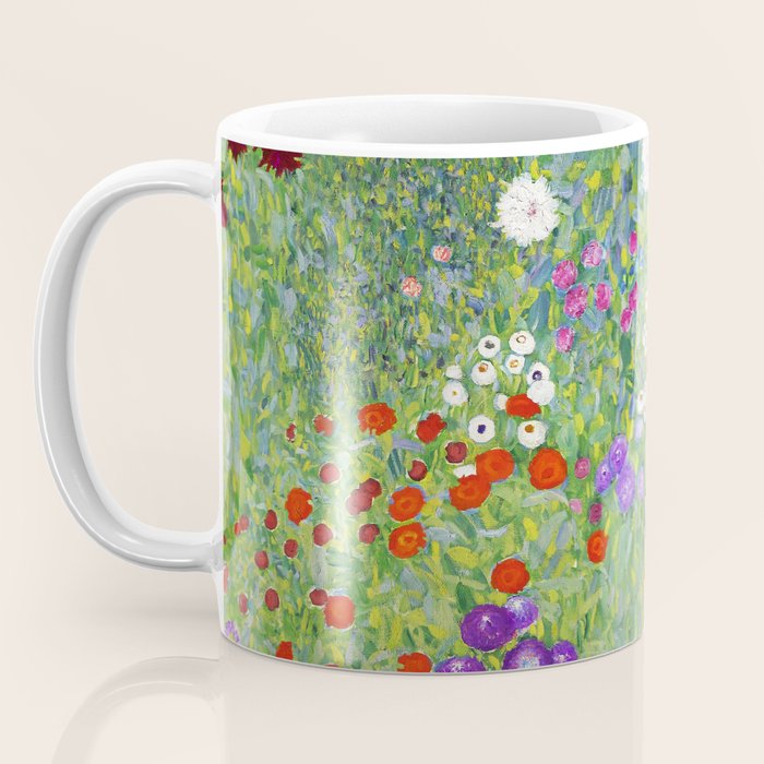 Flower Garden - Gustav Klimt Coffee Mug Gallery Image 3