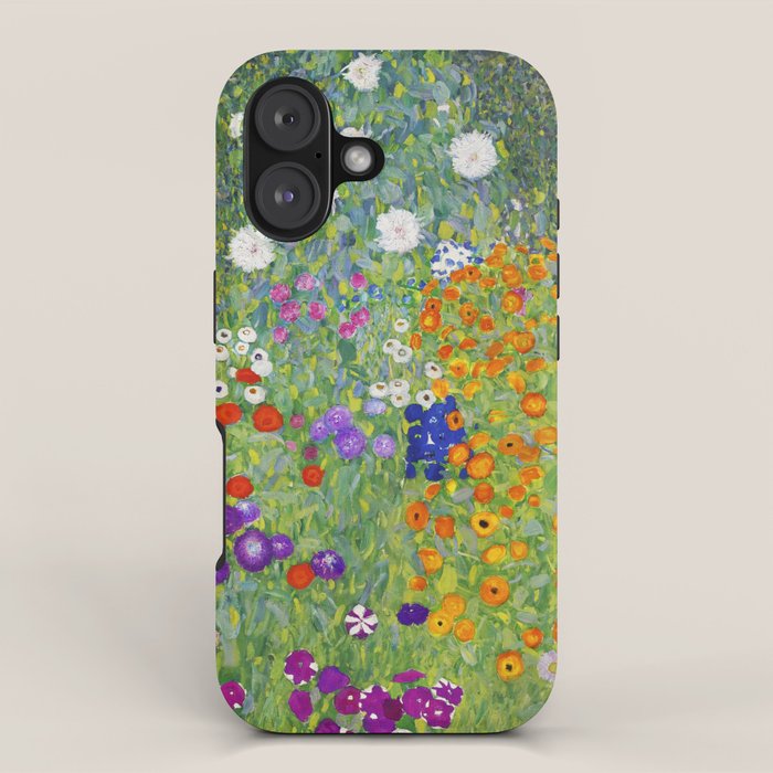 Flower Garden - Gustav Klimt iPhone Case Gallery Image 1