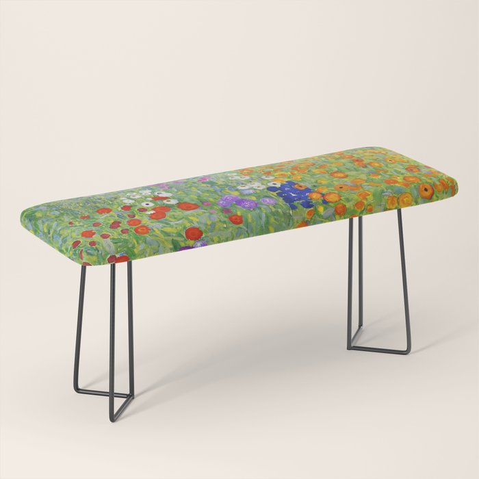 Flower Garden - Gustav Klimt Bench Gallery Image 1