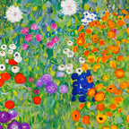 Flower Garden - Gustav Klimt Coffee Mug Gallery Image 2