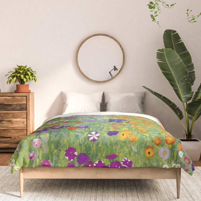 Flower Garden - Gustav Klimt Comforter Gallery Image 3