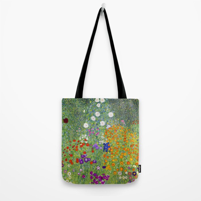Flower Garden - Gustav Klimt Tote Bag Gallery Image 2