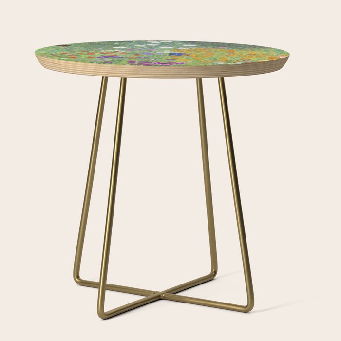 Flower Garden - Gustav Klimt Side Table Gallery Image 1