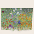 Flower Garden - Gustav Klimt Wall Hanging Gallery Image 1