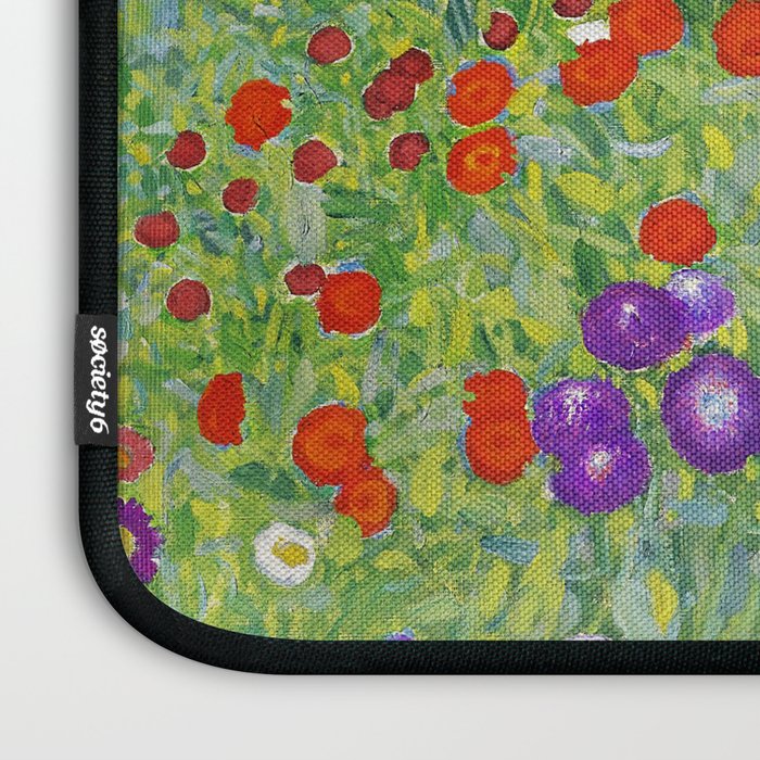 Flower Garden - Gustav Klimt Laptop Sleeve Gallery Image 3