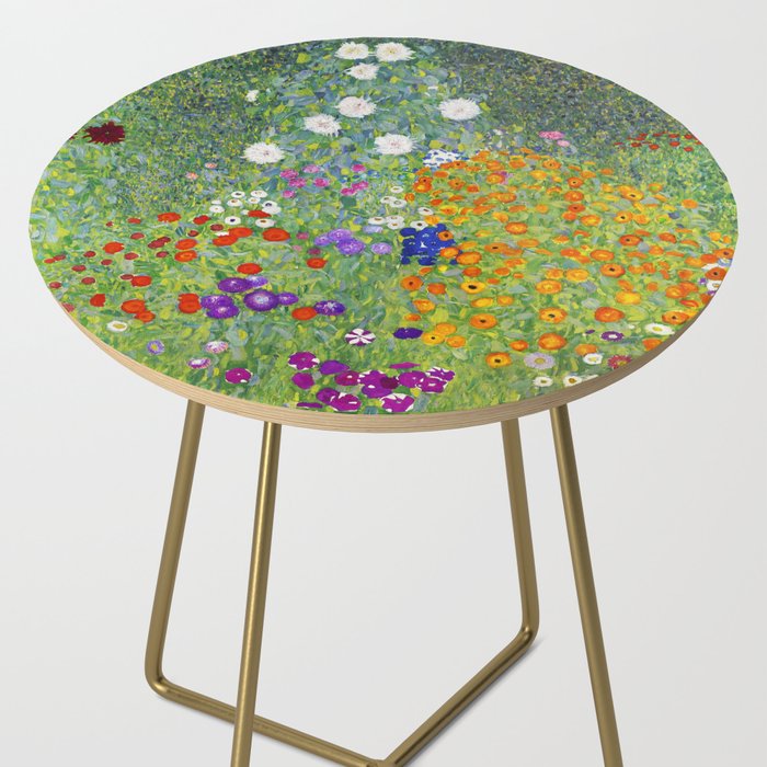 Flower Garden - Gustav Klimt Side Table Gallery Image 2