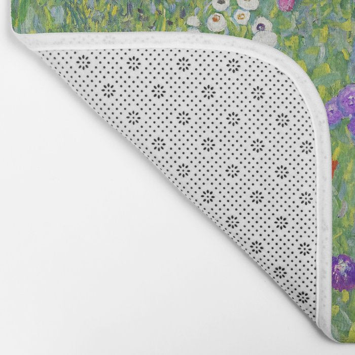 Flower Garden - Gustav Klimt Bath Mat Gallery Image 2