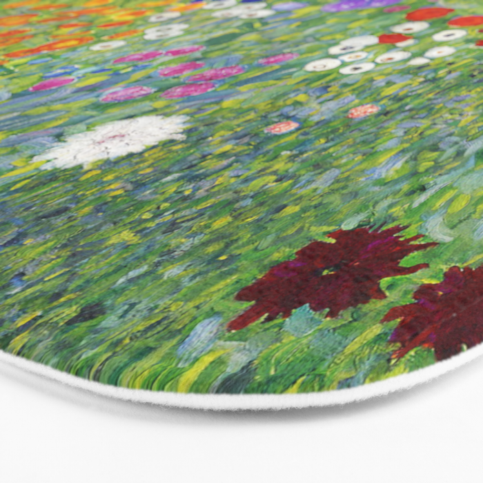 Flower Garden - Gustav Klimt Bath Mat Gallery Image 3