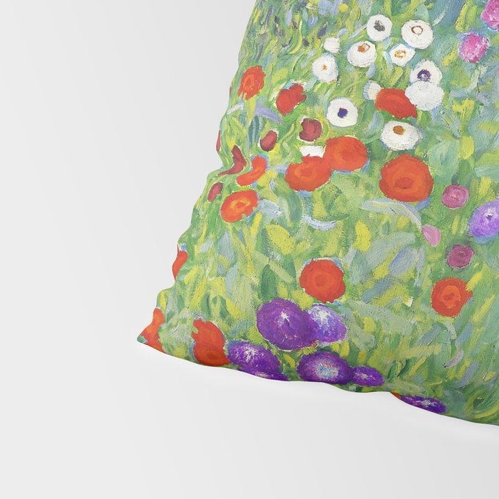 Flower Garden - Gustav Klimt Pillow Sham Gallery Image 4