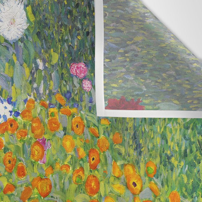 Flower Garden - Gustav Klimt Wall Tapestry Gallery Image 3
