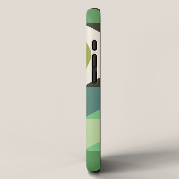 Modern Geometric 90A iPhone Case Gallery Image 2