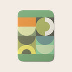 Modern Geometric 90A Bath Mat Gallery Image 1