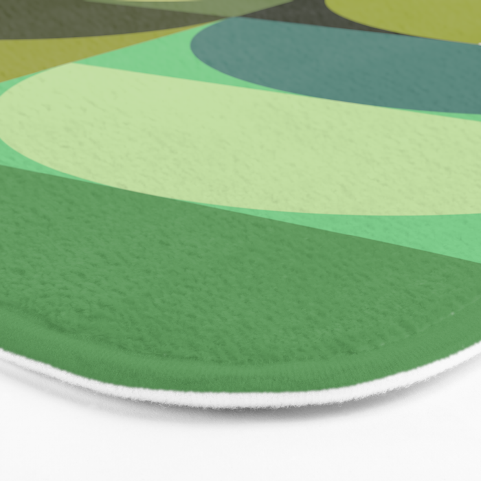 Modern Geometric 90A Bath Mat Gallery Image 3
