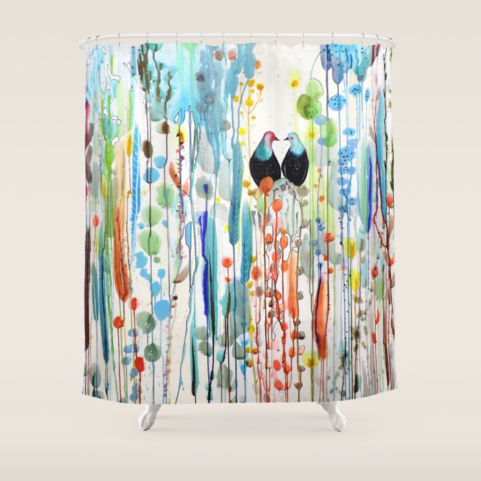 belle histoire Shower Curtain Gallery Image 1