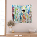 belle histoire Wall Tapestry Gallery Image 2