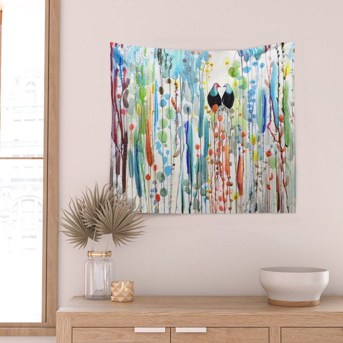 belle histoire Wall Tapestry Gallery Image 2