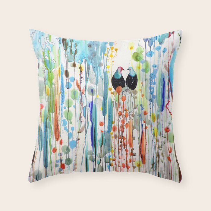 belle histoire Throw Pillow Gallery Image 6