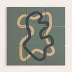 Abstract 03A Wood Wall Art Gallery Image 1