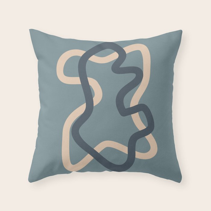 Abstract 03A Throw Pillow Gallery Image 6
