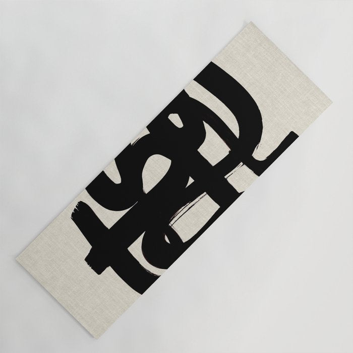 Slithering Ink Yoga Mat Gallery Image 1