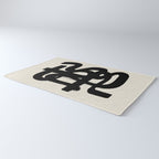 Slithering Ink Rug Gallery Image 3